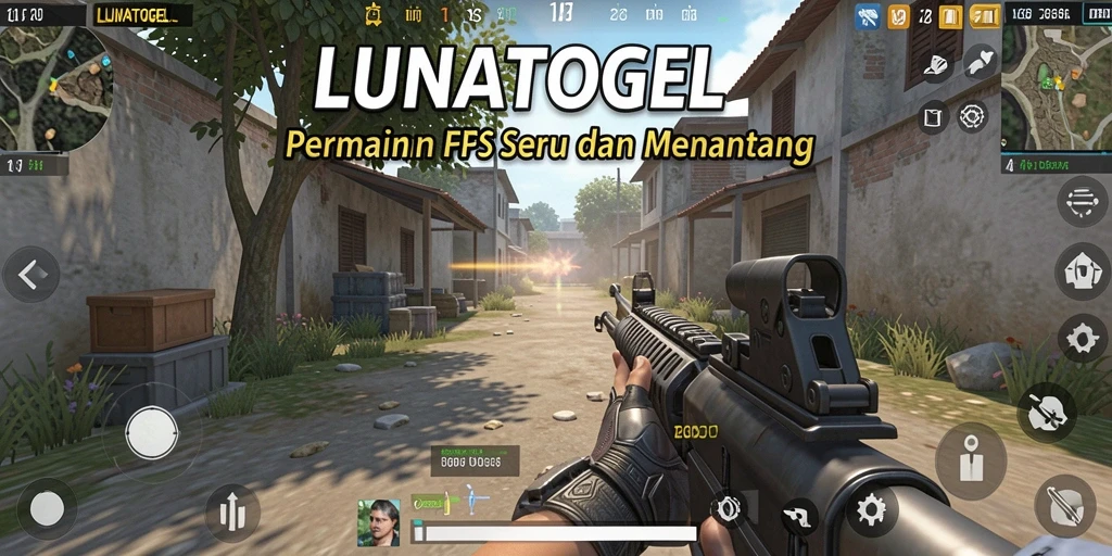 Tangkapan layar dari gameplay LUNATOGEL yang mendebarkan dan seru.