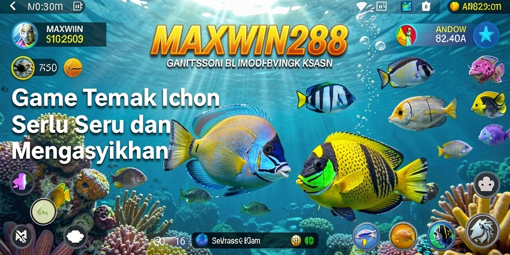 Tampilan gameplay Tembak Ikan yang seru dan menantang.