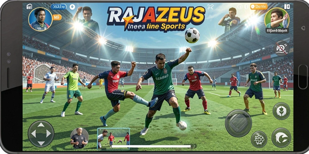 Tangkapan layar dari gameplay seru RAJAZEUS yang mendebarkan.