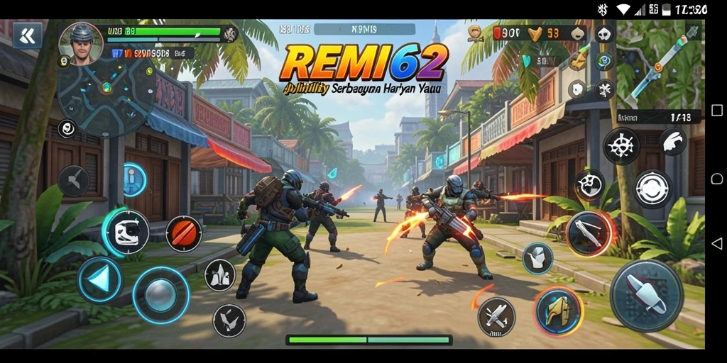 Tampilan utama REMI62 dengan fitur Utility yang menarik dan mudah diakses.