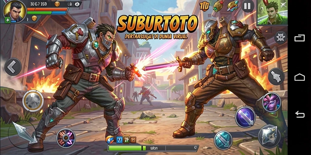 Gameplay seru dan aksi pertarungan yang mendebarkan di SUBURTOTO.