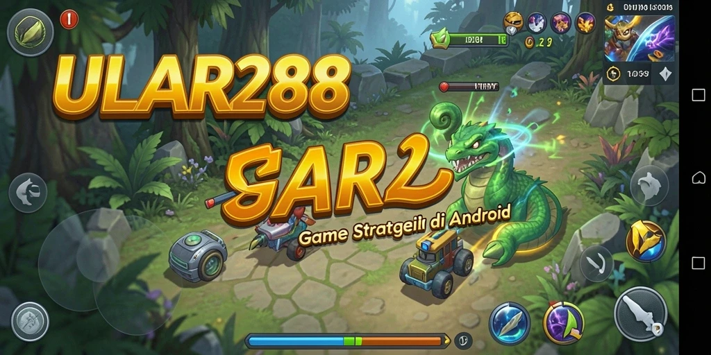 Screenshot gameplay ULAR288 yang menampilkan pertempuran strategis.